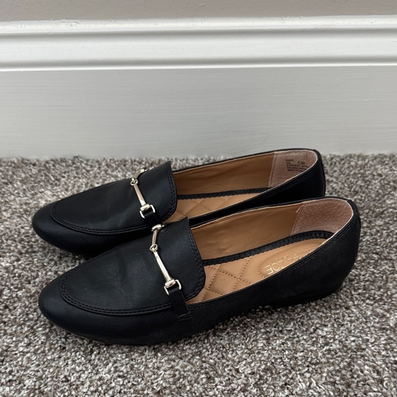 Rachel Zoe Black Loafers - Picture 1 of 6